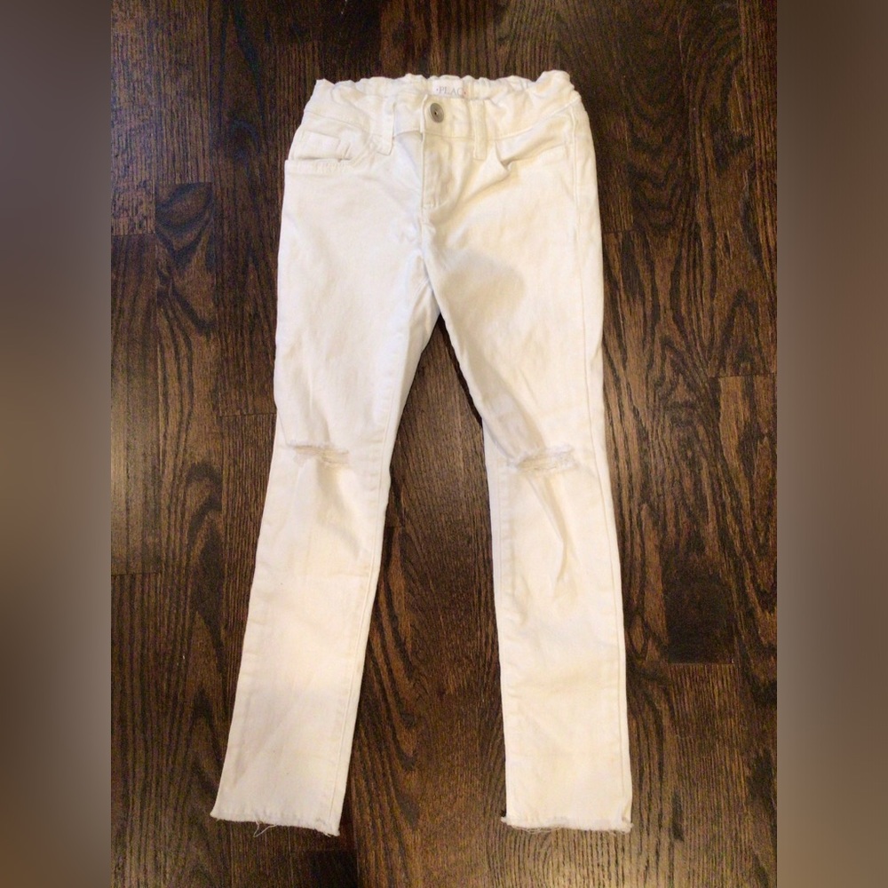 Children’s Place - White distressed skinny jeans